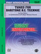 TUNES FOR BARITONE TECHNIC #1 cover